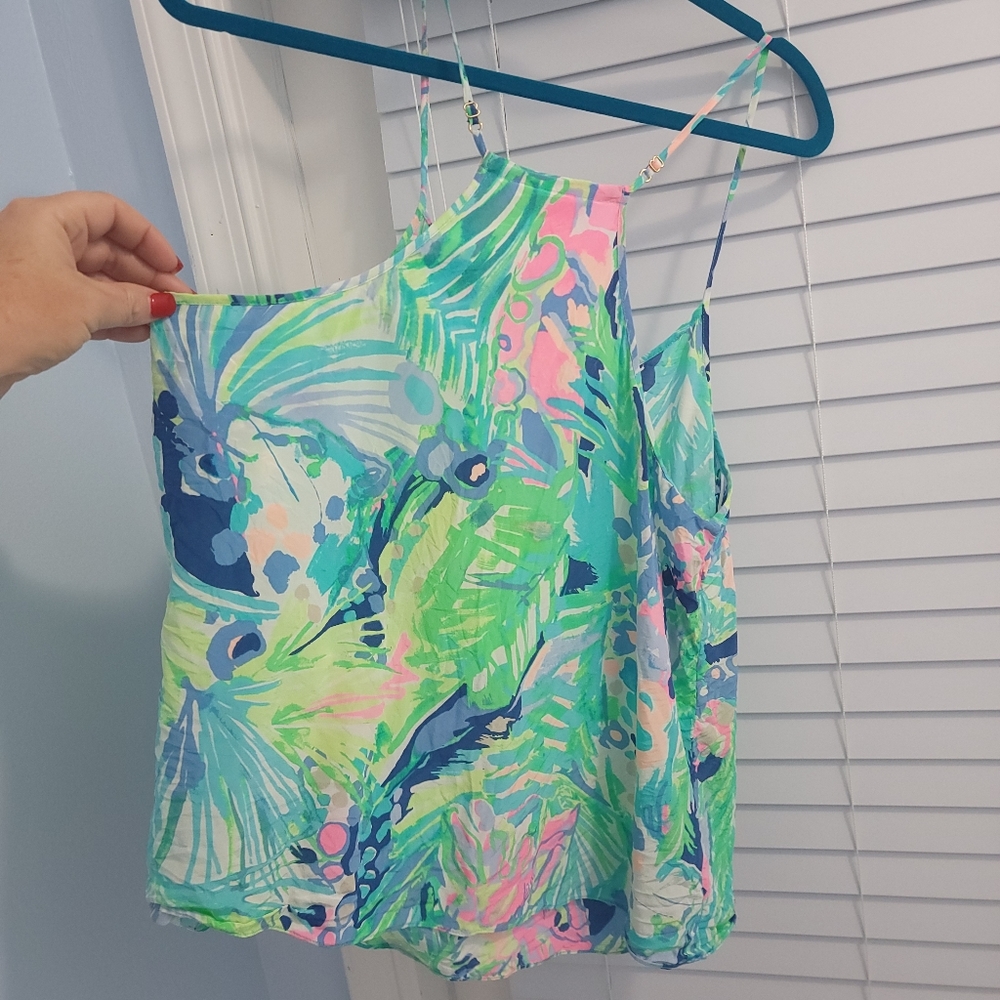 Lilly Pulitzer Floral Tank - XL